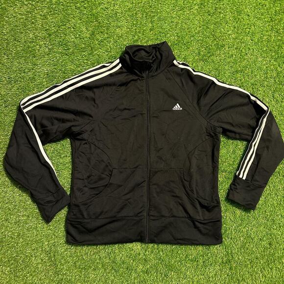 adidas Jackets & Blazers - Adidas Black Track Jacket